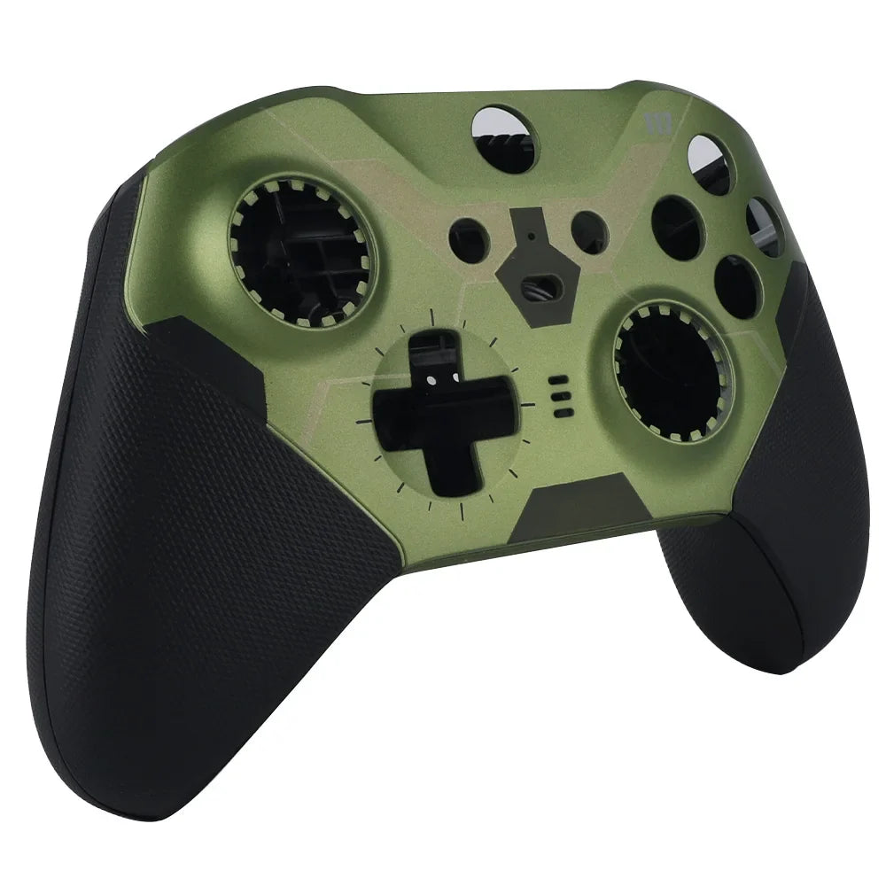 Xbox Elite Series 2 Controller Replacement Housing Shell Kit – Front & Back Case, LB/RB Buttons, Grips & Carry Bag Set