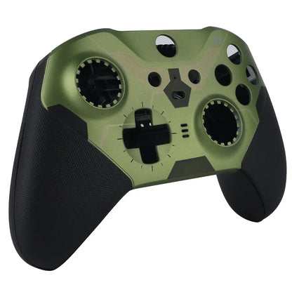 Xbox Elite Series 2 Controller Replacement Housing Shell Kit – Front & Back Case, LB/RB Buttons, Grips & Carry Bag Set