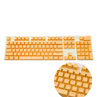 104PCS Universal Mechanical Keyboard Keycaps – Ergonomic Blank Replacement for Cherry MX Backlit Keyboards