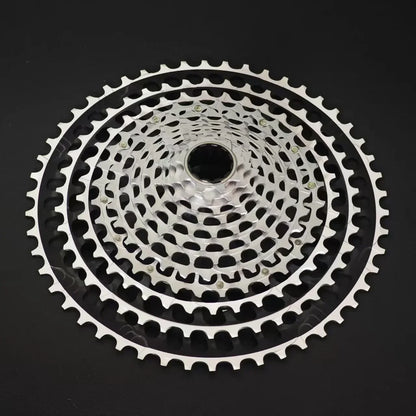 GOLDIX 12-Speed Ultralight MTB Cassette – CNC Sprocket 11-51T/11-46T HG & 10-46T/10-51T XD for Shimano SRAM