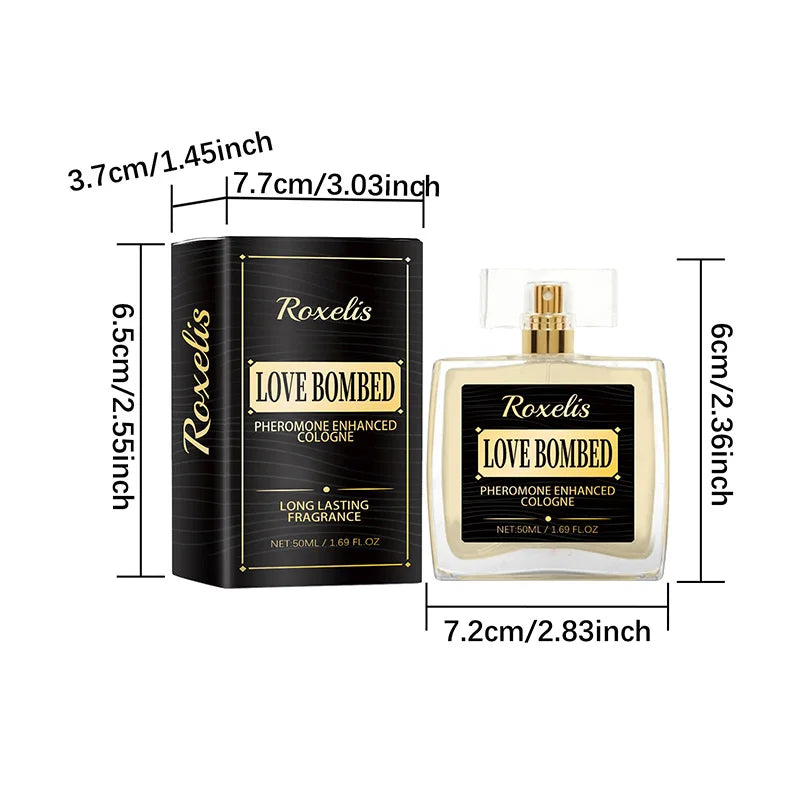 Pheromone Cologne for Men, Light Fresh Fragrance to Attract Women, Business Gentlemen’s Sexy Eau De Toilette
