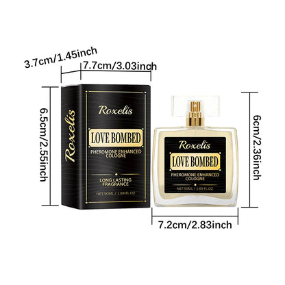 Pheromone Cologne for Men, Light Fresh Fragrance to Attract Women, Business Gentlemen’s Sexy Eau De Toilette