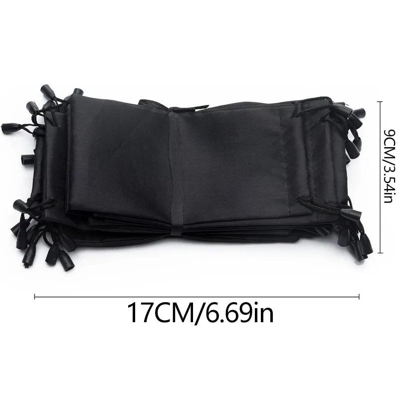 10-100PCS Soft Microfiber Sunglasses Bags – Waterproof Eyewear Pouch Dustproof Glasses Storage Case