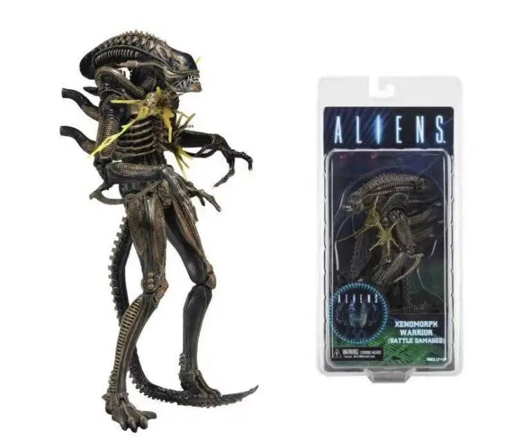 NECA Aliens Warrior Grid Xenomorph 7″ Action Figure — Ripley Cameron Bishop Collectible Toy
