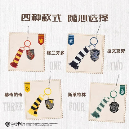 Original Harry Potter Gryffindor Scarf Keychain – Preppy Style Mobile Chain Bag Ornament Gift