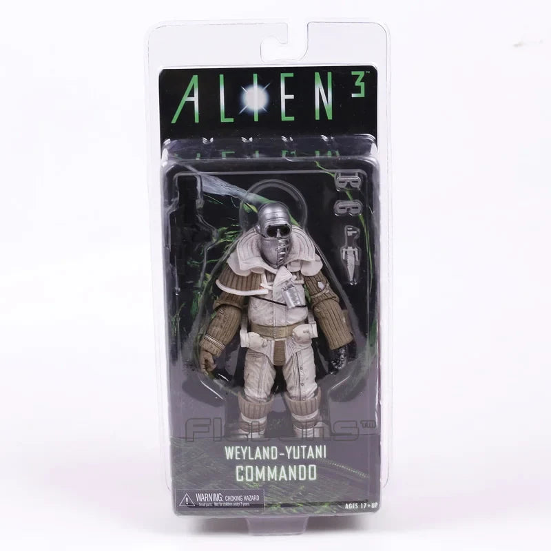 NECA Aliens Warrior Grid Xenomorph 7″ Action Figure — Ripley Cameron Bishop Collectible Toy