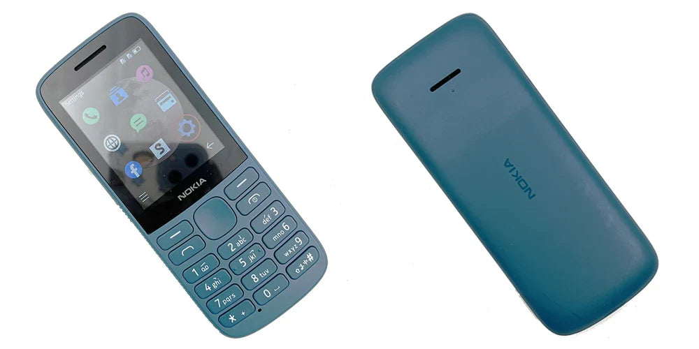 Nokia 215 4G Mobile Phone — Dual SIM, FM Radio, 1150mAh Standby, Feature Phone with Hebrew Keyboard, 100% Original