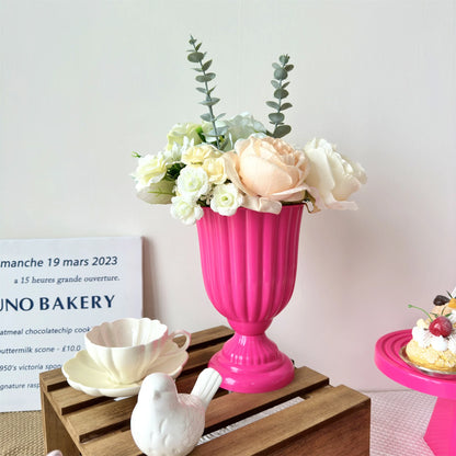 Mini Flower Arrangement Pots — Plastic Vases for Table Centerpieces, Home, Wedding, Party & Christmas Decor