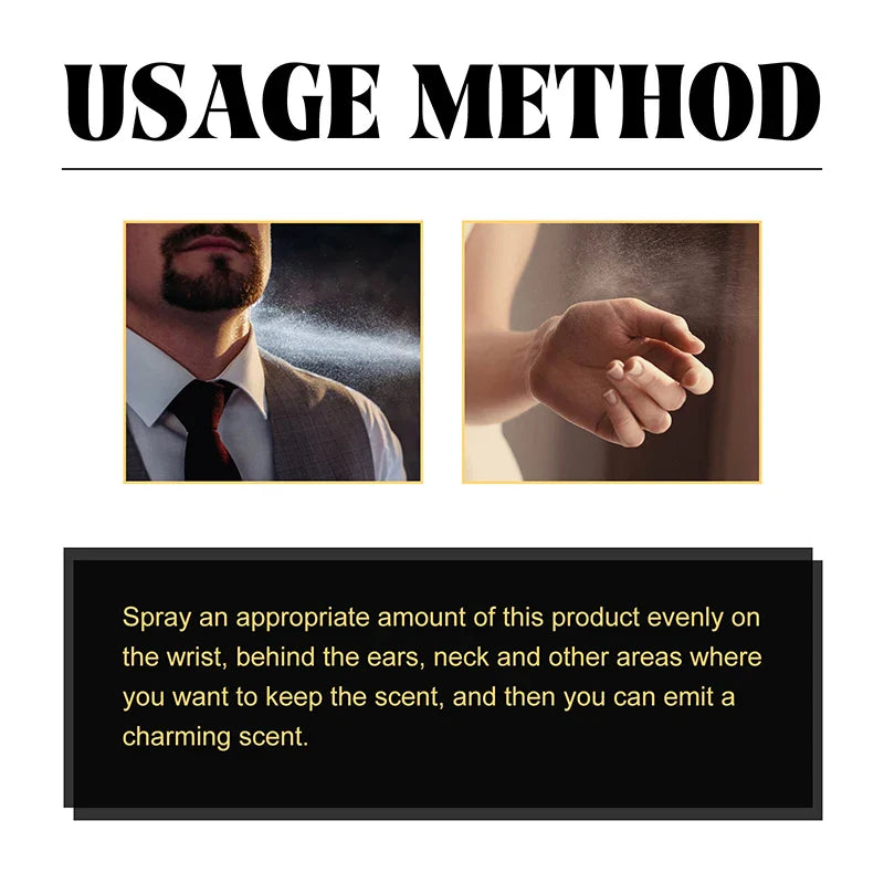 Pheromone Cologne for Men, Light Fresh Fragrance to Attract Women, Business Gentlemen’s Sexy Eau De Toilette