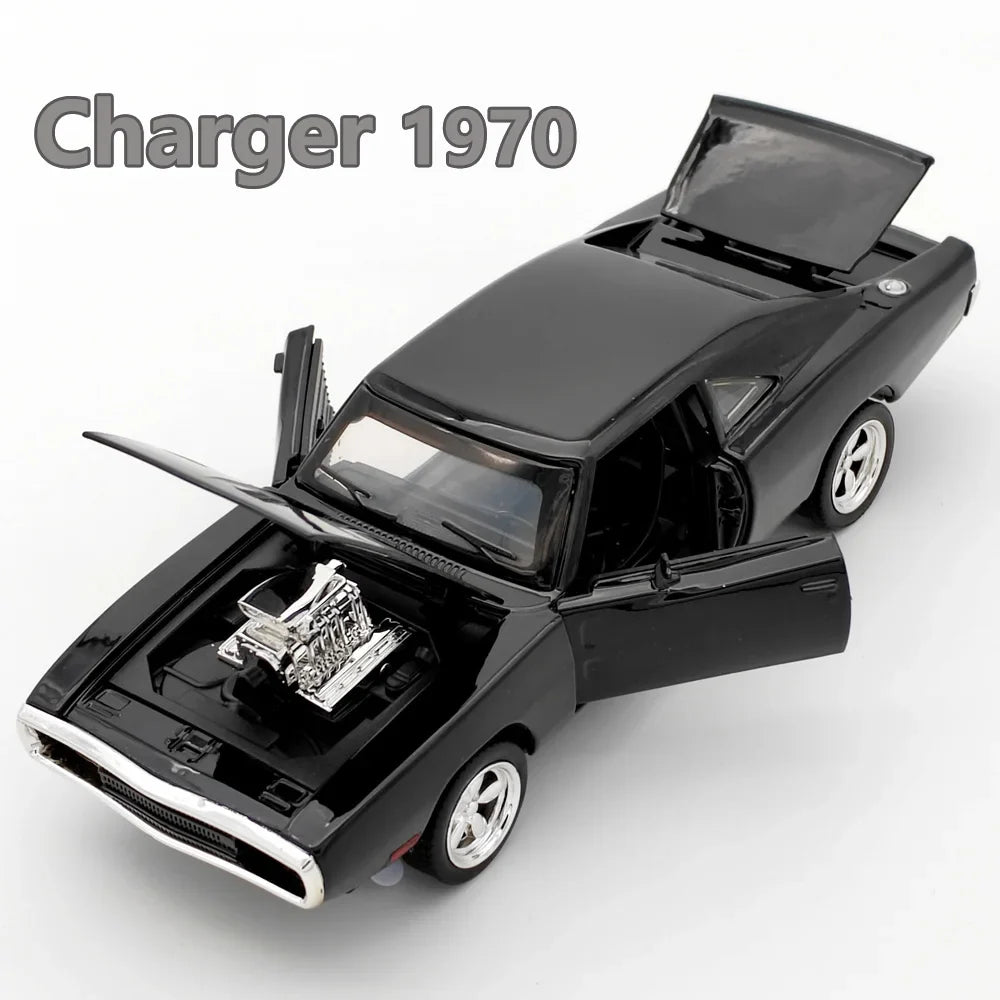 1:32 Challenger 1970 Classic Alloy Car Model – Diecast Toy Vehicle for Kids & Collector Decoration