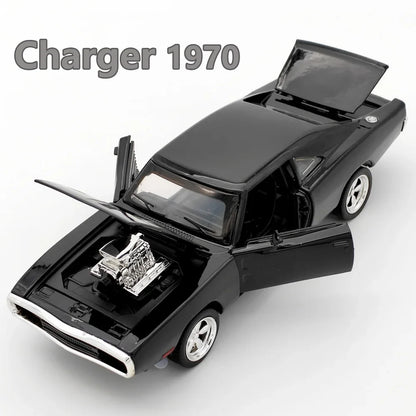 1:32 Challenger 1970 Classic Alloy Car Model – Diecast Toy Vehicle for Kids & Collector Decoration