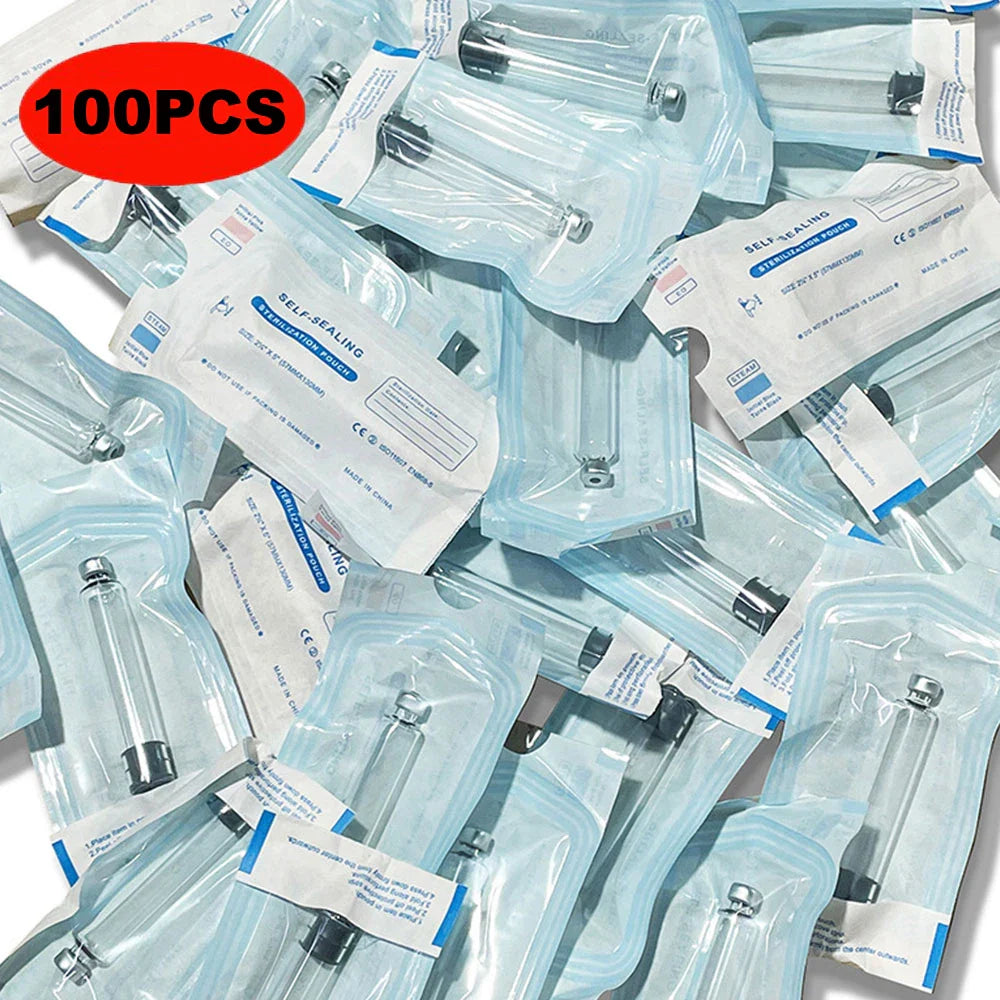 Magic Pen Tattoo Pen 3ml Empty Cartridge Kit — Cassette Bottle for Lilly Insulin Pen, Medical Aesthetic Use, Individually Packaged