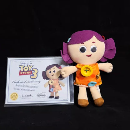 Toy Story Dolly Butterfly Plush Doll - Cute Cartoon Collectible Gift Toy with Certificate