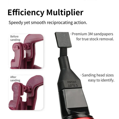 DSPIAE ES-A Reciprocating Sander – Electric Grinding Pen for DIY Plastic & Military Model Sanding, Craft Tool