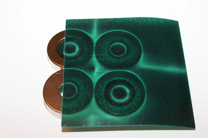 Magnetic Field Viewer Film: Membrane Magnet Card Detector with Pattern Display - L4MF
