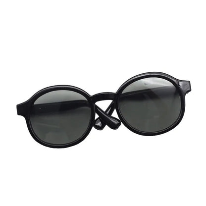 6.5cm & 9cm Transparent Plastic Glasses – Sunglasses for 1/8, 1/6, 1/3, 1/4 BJD Dolls, Labubu, MSD, SD, EXO Plush