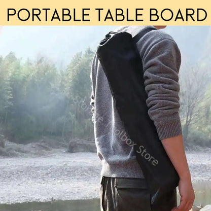 Foldable Camping Handcart with Widened Table Board – Portable Picnic & Outdoor Utility Cart
