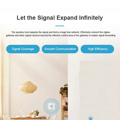 Tuya Smart ZigBee Signal Repeater - USB Signal Amplifier & Extender for Smart Life Gateway & Home Automation Devices