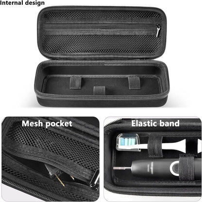 Travel Toothbrush Case – Compatible with Oral-B Pro Series & Philips Sonicare ProtectiveClean Electric Toothbrush Protective Storage Box