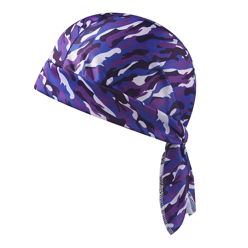 Camouflage Headband Bandana - Breathable Sun Protection Headscarf for Cycling, Sports & Outdoor Wear