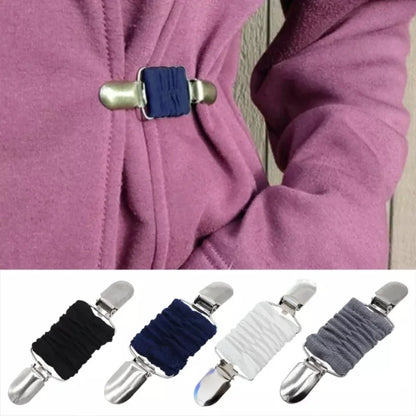 Elastic Dress Cinch Clips Set - Clothes Tightening Clips for Dresses, Cardigans, Shirts - Collar & Back Cinch for Women and Kids