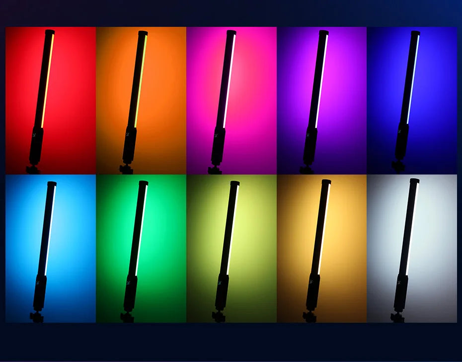 Ulanzi VL119 19.68" Handheld RGB LED Stick Light – Colorful Photography Wand with CRI 95+, 2500K-9000K Studio Lamp