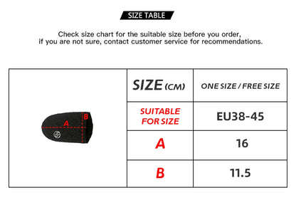 YKYKBIKE Winter Bicycle Toe Covers – Rainproof & Windproof Bike Shoe Covers for Cycling Overshoes & Road Booties