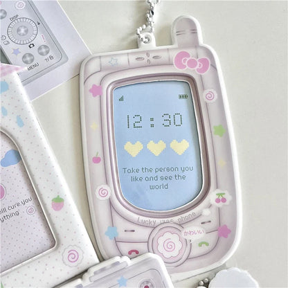 Cute Camera Phone Card Holder - Protective Idol Photocard Sleeve & Collectible Gift