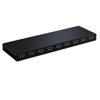 HDMI Splitter 1x8 4K 30Hz — 8-Port Video Distributor Converter, HDCP1.4 for PC, Laptop, PS4, DVD, Projector, TV