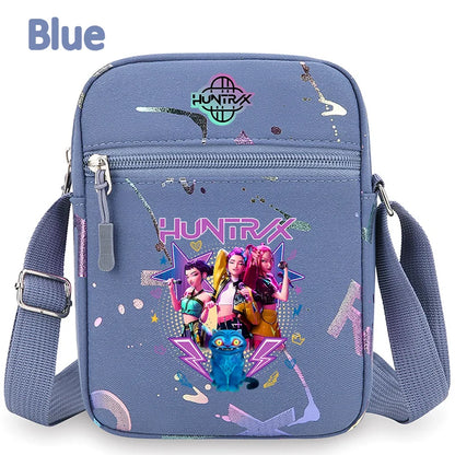 K-Pop Demon Hunters Crossbody Phone Bag – HUNTRX Rumi Huntrix Coin Wallet Shoulder Purse