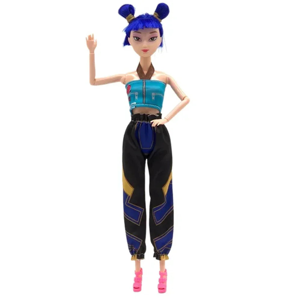 New Anime KPop Demon Hunter Doll — Rumi Mira Zoi Vinyl Mask Collectible for Girls, Birthday & Fan Club Gift