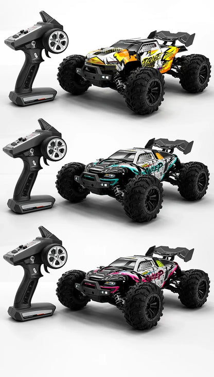 4WD Remote Control Car – Off-Road 4x4 RC High-Speed Buggy Truck, Brushless 50/80KM/H Drift Racing Toy for Kids & Adults