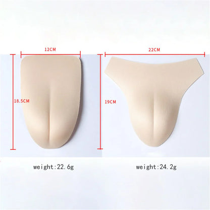 Padded Fake Pussy Panties – Control Gaff Underwear for Transgender, Drag Queen & Crossdresser