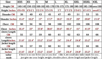 Michael Jackson Thriller Costume Jacket — Red Leather Jacket for Women & Men, Halloween & Christmas Party Outfit