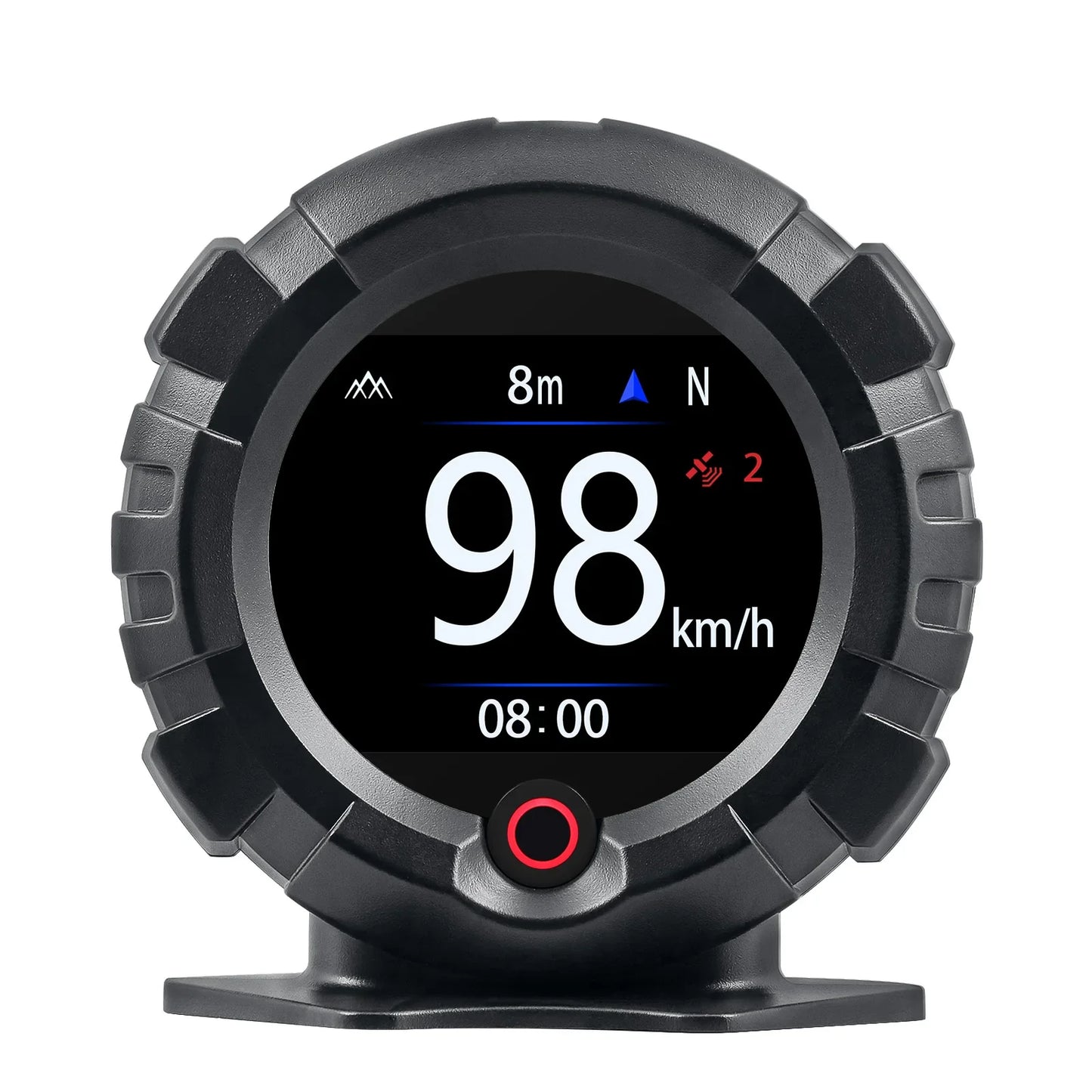 X95 Car GPS Digital Head-Up Display – Inclinometer Speedometer with Slope, Pitch, Altitude & Latitude Meter