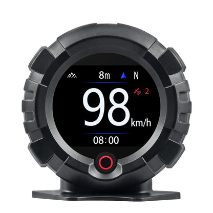 X95 Car GPS Digital Head-Up Display – Inclinometer Speedometer with Slope, Pitch, Altitude & Latitude Meter