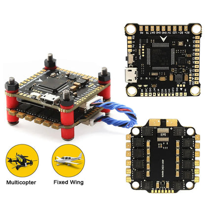 Mark4 5-Inch D5/D5C FPV Carbon Fiber Frame – 5mm Arm, 5043 Propeller, F4V3S FC, 45A ESC Stack & ELRS 915MHz Drone Kit