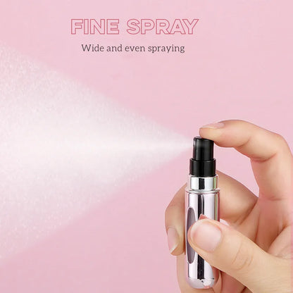 5ml Portable Perfume Refill Bottle – Mini Refillable Spray Jar for Travel, Cosmetic Atomizer