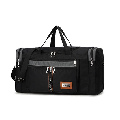Nylon Travel Duffel Bag for Women & Men – Large Capacity Carry-On, Weekender, Gym & Overnight Sport Tote
