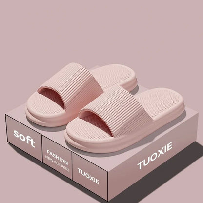 Unisex EVA Summer Slippers – Soft Non-Slip Home & Bathroom Slides for Men & Women, Comfortable Beach & Outdoor Sandals