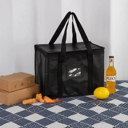 70L Large Insulated Thermal Cooler Bag – Portable Lunch Tote, Tin Foil Food Storage for Picnic, Camping, and Fresh Keeping