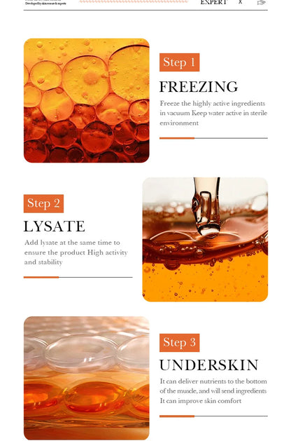 Facial Microneedling Serum Set – Yeast Freeze-Dried Peptides for Pore Shrinkage, Moisturizing, Brightening & Anti-Aging