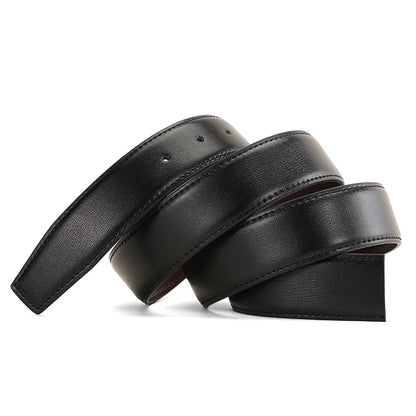 Men’s Pin Buckle Cowskin Leather Belt – High-Quality Designer Waist Strap, Luxury Fashion Accessory