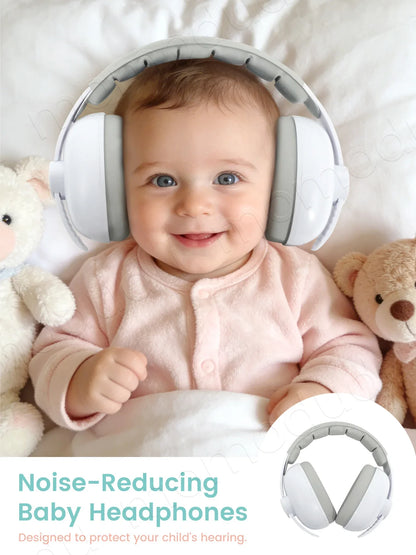 Baby Noise Cancelling Headphones – Ear Protection Earmuffs for Infants 3 Months to 3 Years