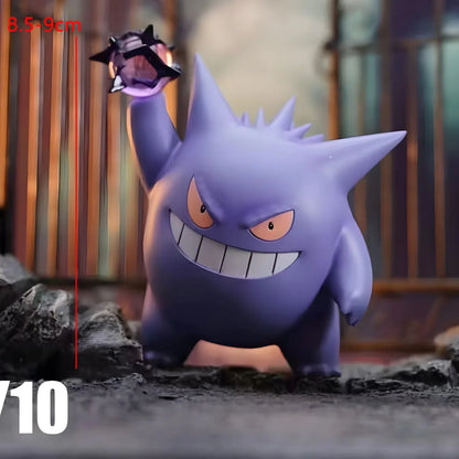 Pokemon Gengar Mini Figure – Anime Action Toy for Car Decoration, Birthday Gift & Collection