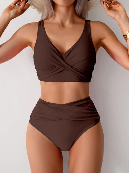 High Waist Bikini Set for Women – Sexy Push Up Swimsuit Summer Beachwear Bathing Suit Swimwear