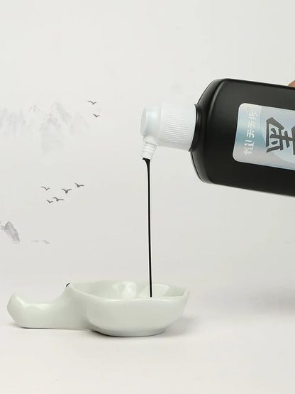 Sumi Liquid Ink 50ml/100ml/250ml – Professional Traditional Chinese Calligraphy & Brush Painting Ink