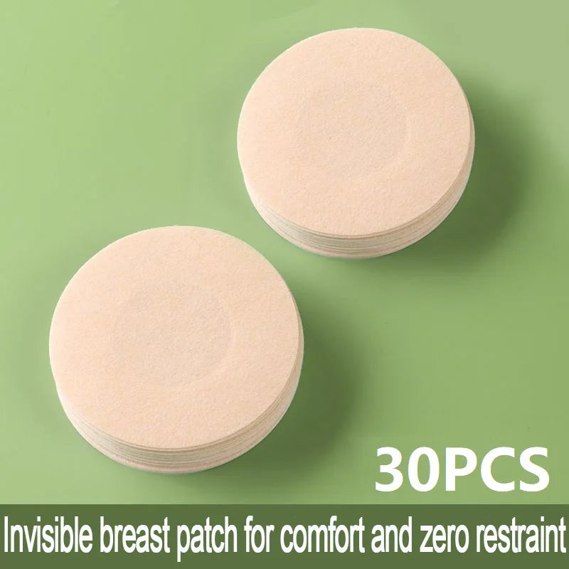 30/50/100PCS Nipple Stickers – Adhesive Chest Bra Pads, Boob Sticky Pads & Breast Nipple Covers for Pantyhose (NYP01)