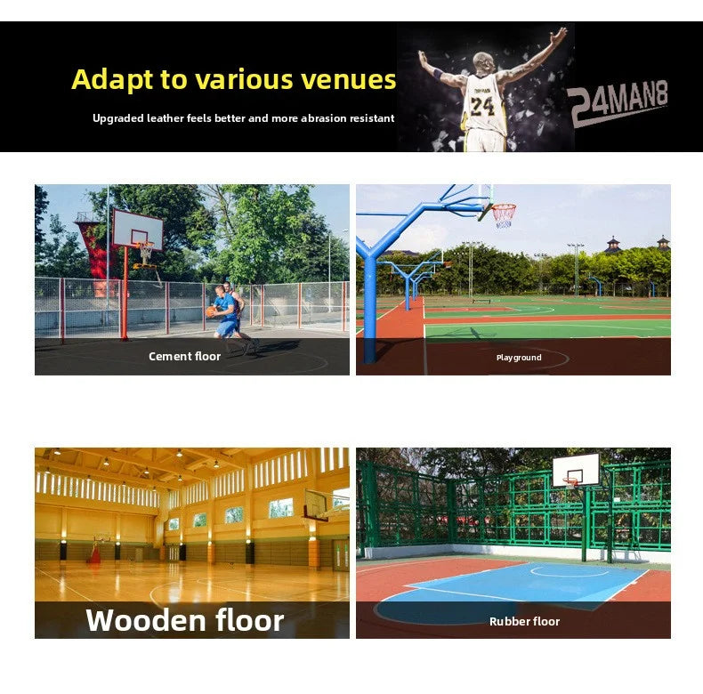 Silent Size 7# Basketball – Airless Foam Indoor & Outdoor Dribbling Training Ball