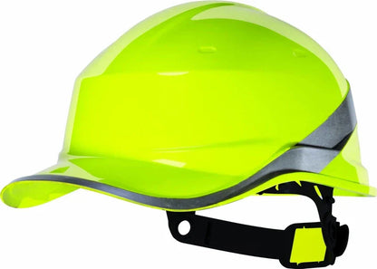 Diamond V High-Vis Reversible Hard Hat – Safety Protection Helmet for Construction
